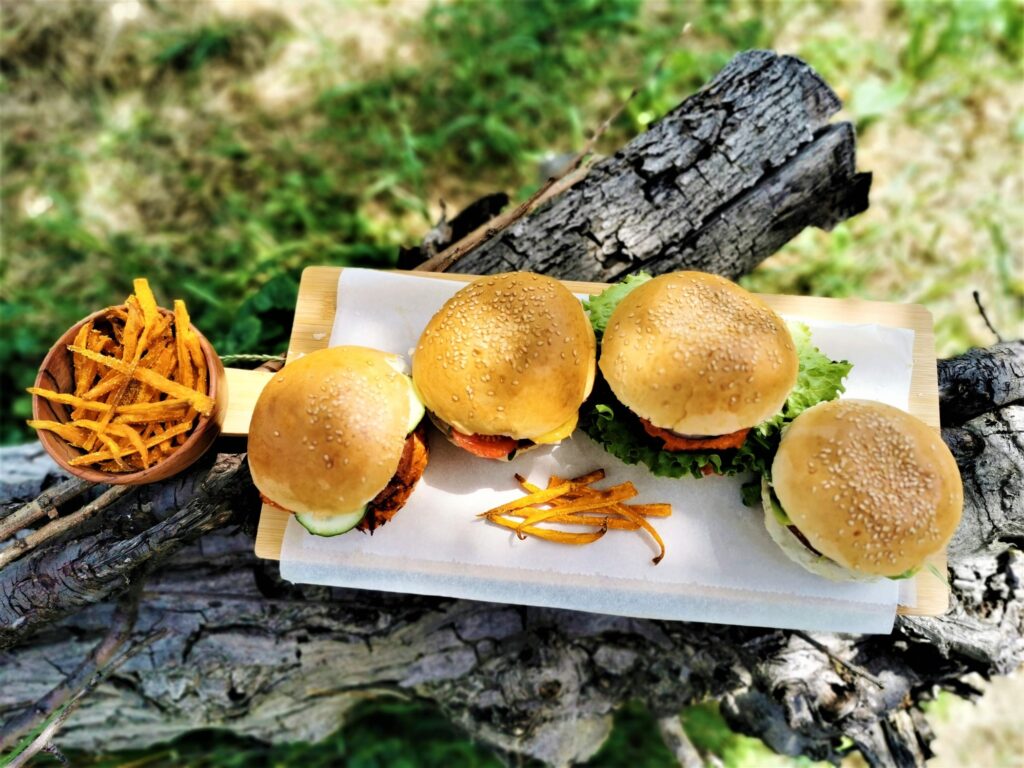 Vegan burgeri