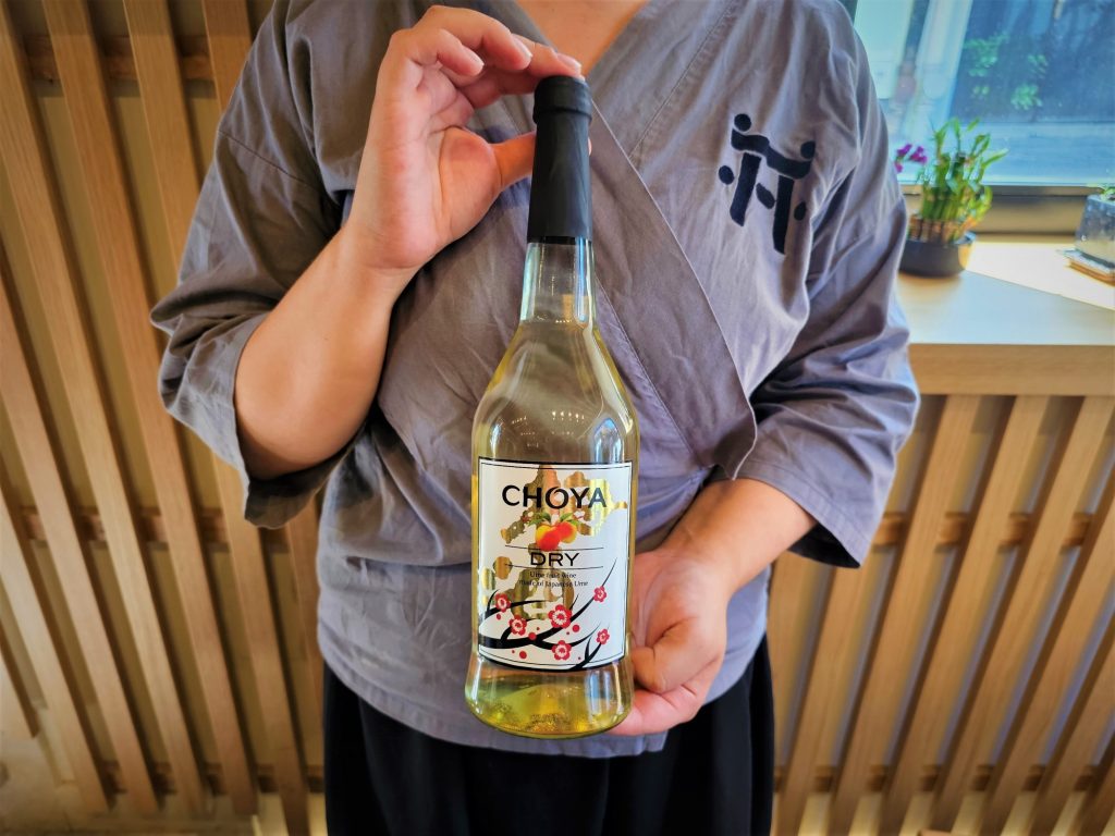 Choya Dry vino